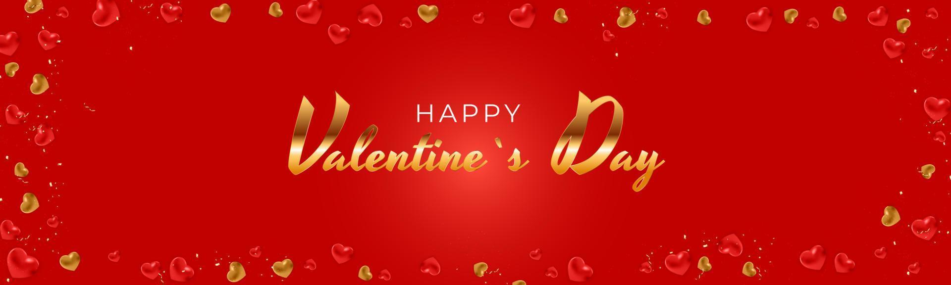 Valentine s Day Background Design with Realistic Lips and Hearts.. Template for advertising, web, social media and fashion ads. Poster, flyer, greeting card. Vector Illustration EPS10