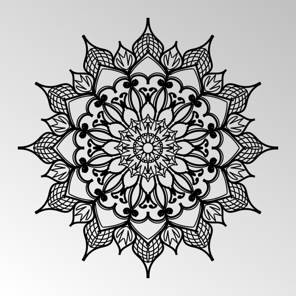 Mandala vector element round ornament decoration
