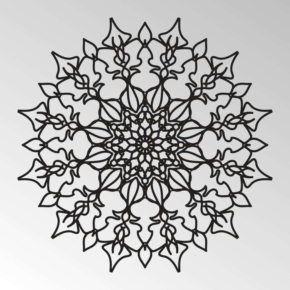 Mandala vector element round ornament decoration