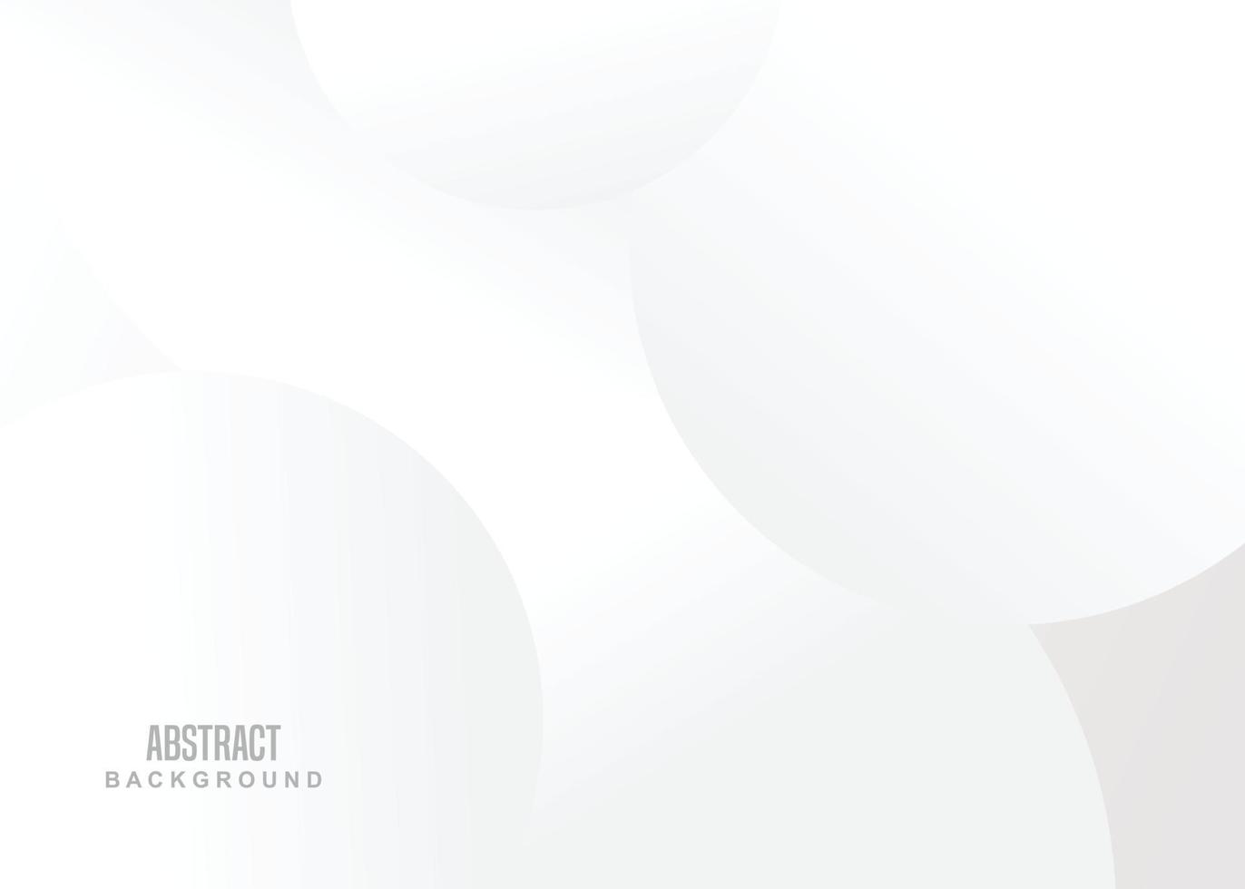 círculo abstracto brillante fondo de color blanco y gris. ilustración vectorial vector