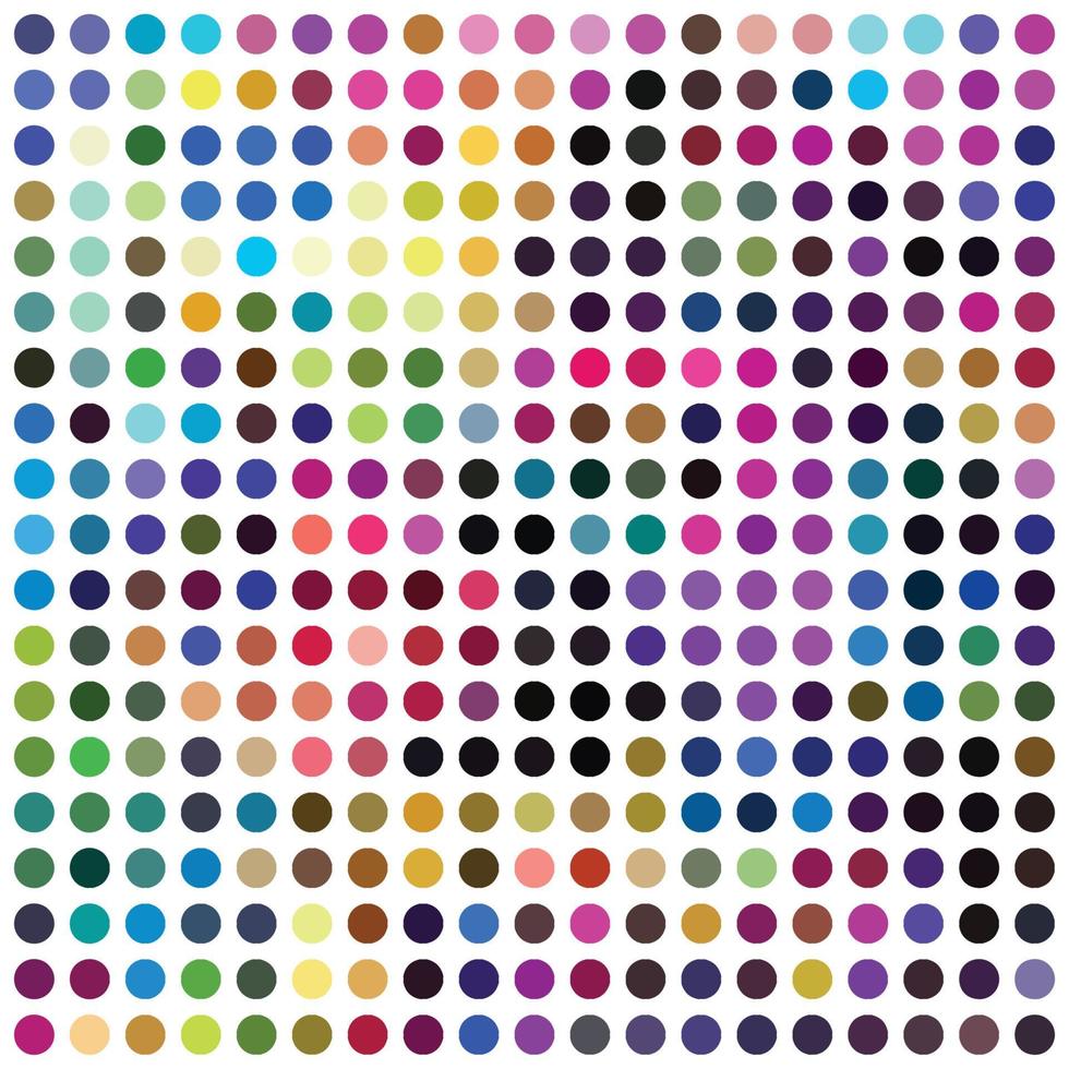 Polkadot seamless pattern vector