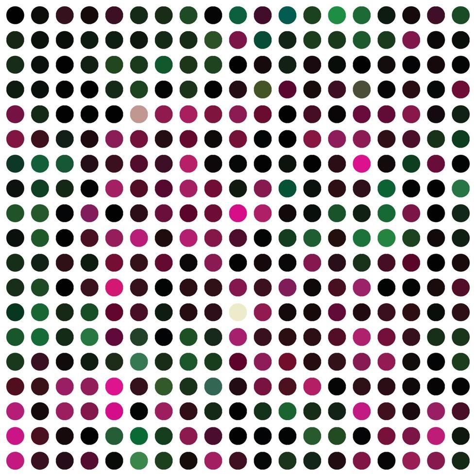 Polkadot seamless pattern vector