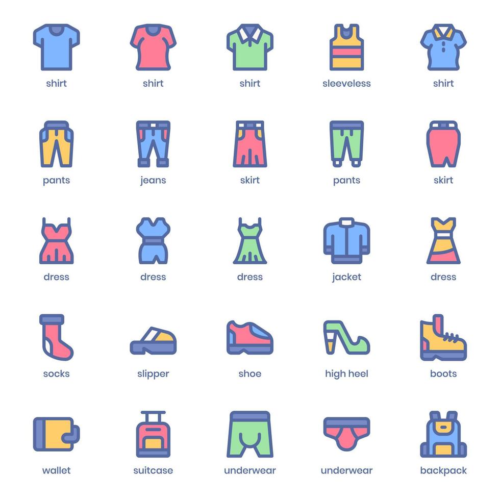Ropa en ingles con e online