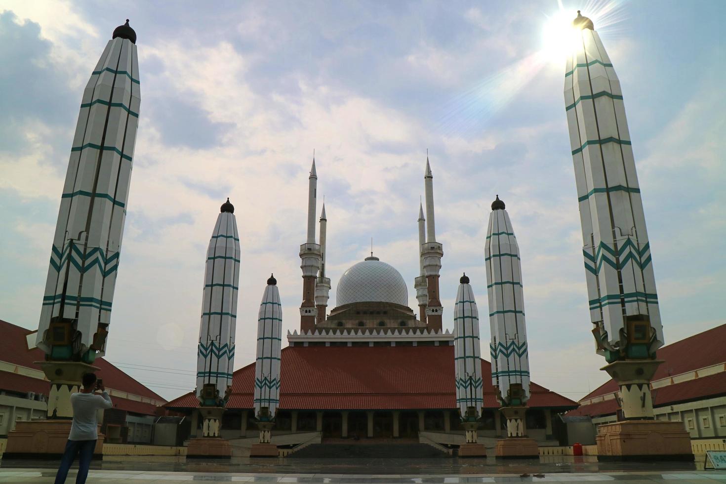 18 July 2021, Masjid Agung Jawa Tengah MAJT. Semarang, Indonesia photo