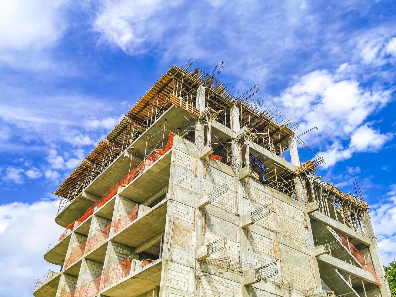 construir un complejo hotelero sitios de construcción playa del carmen mexico foto