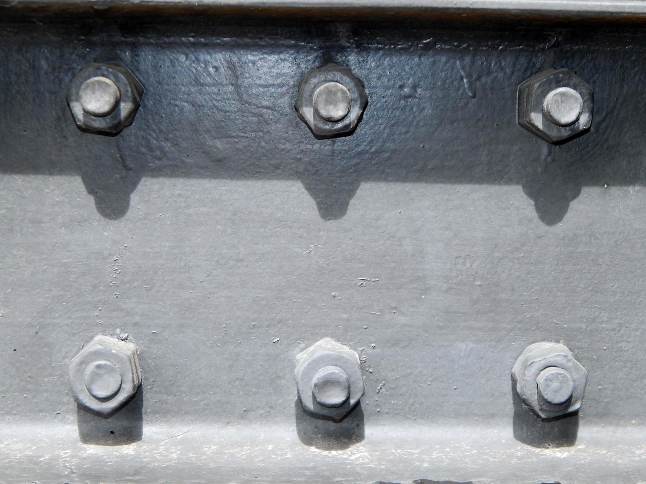 Texture of railway transport on locomotive and wagons photo