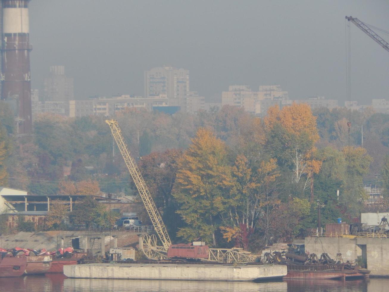 Port facilities in the industrial zone photo