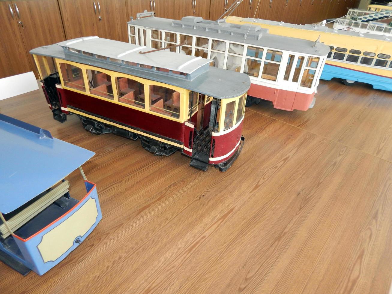Models of trolleybuses, models of city electric transport photo