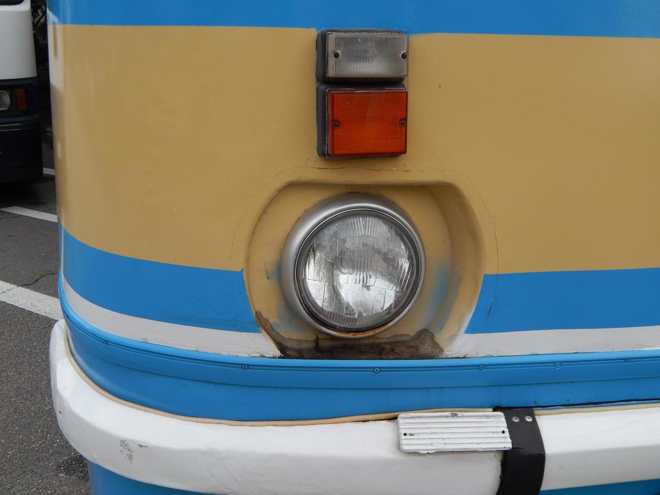 Retro bus antique items and elements photo