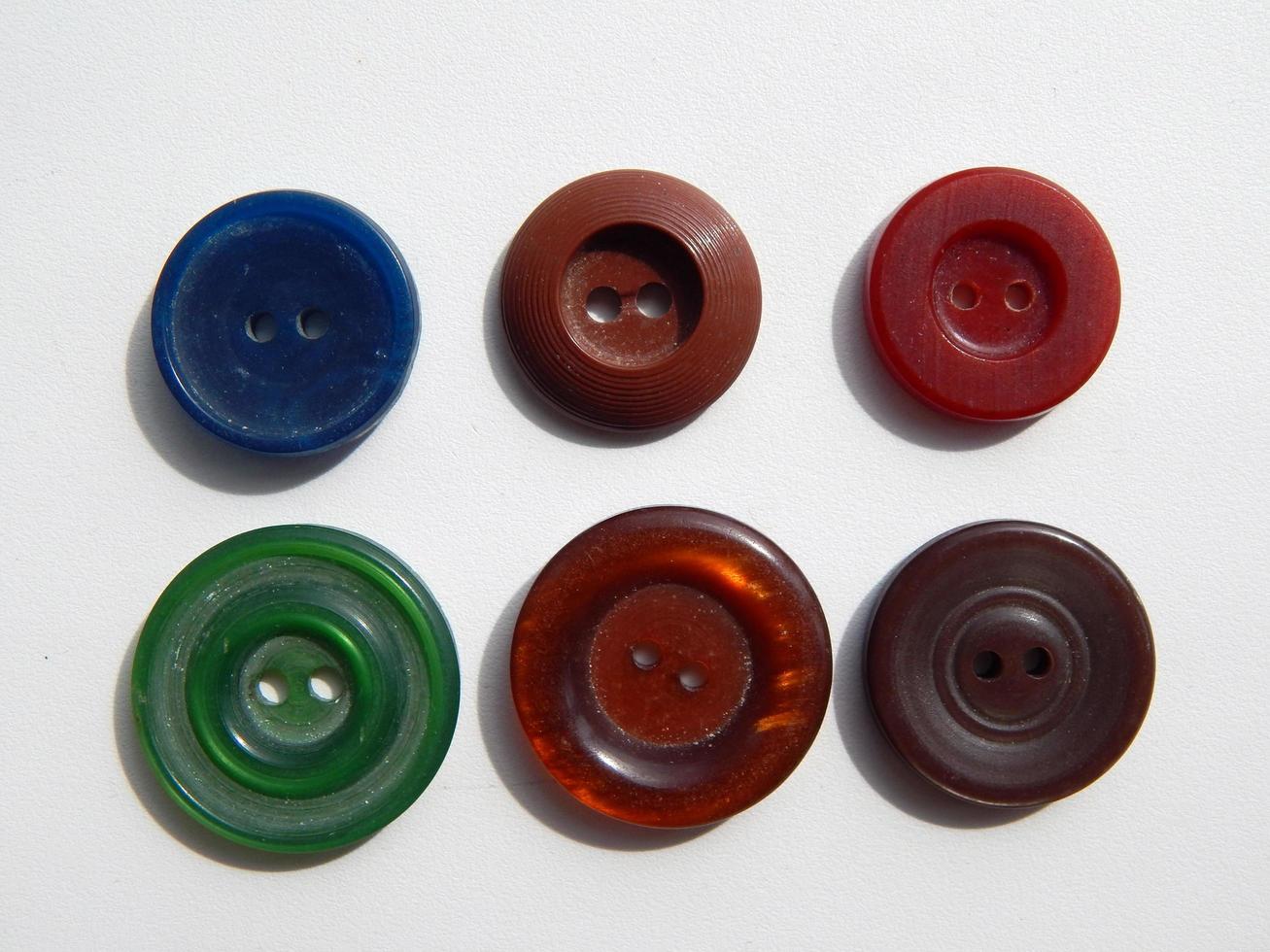 Buttons in different compositions and sizes photo