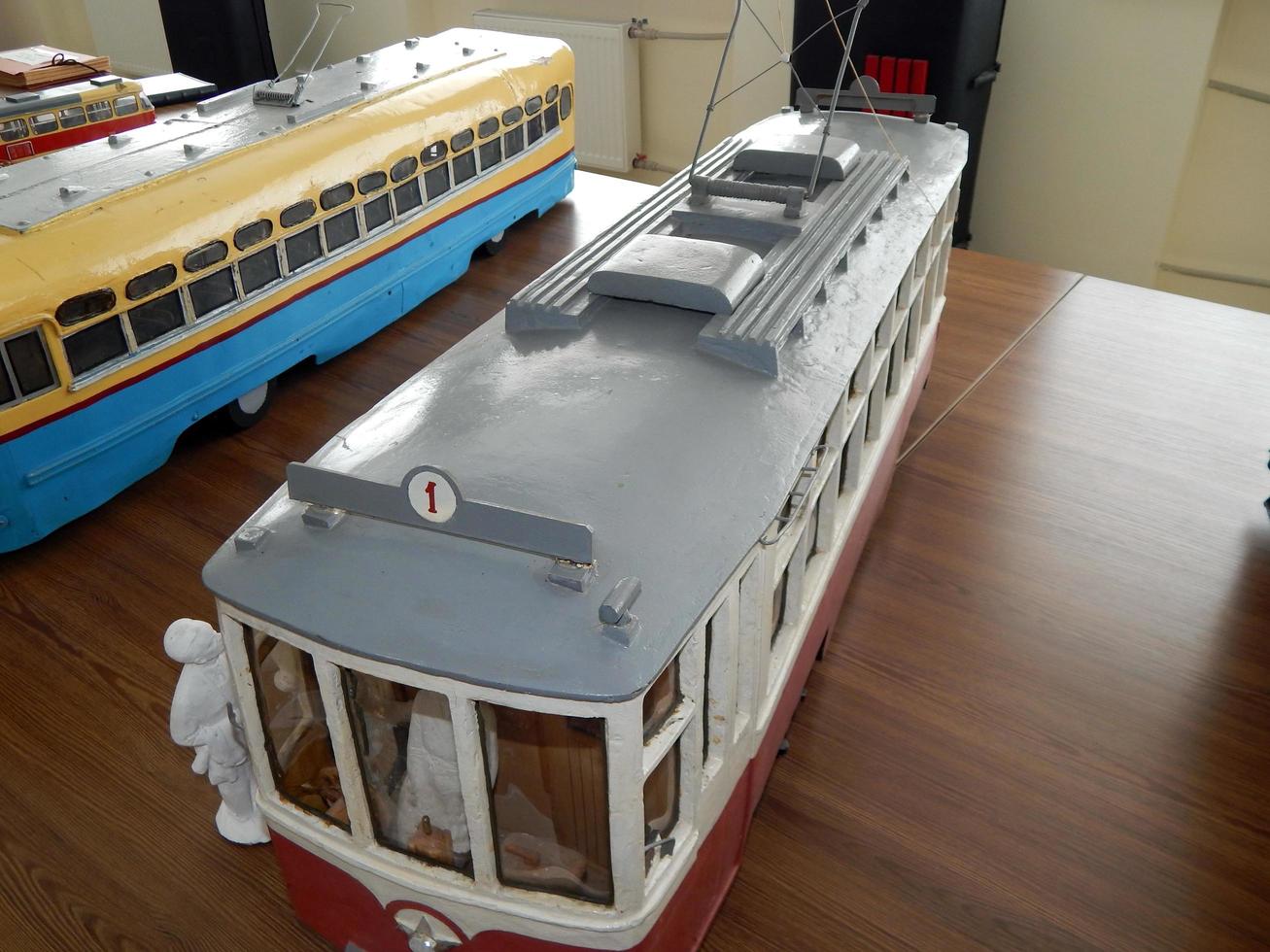 Models of trolleybuses, models of city electric transport photo