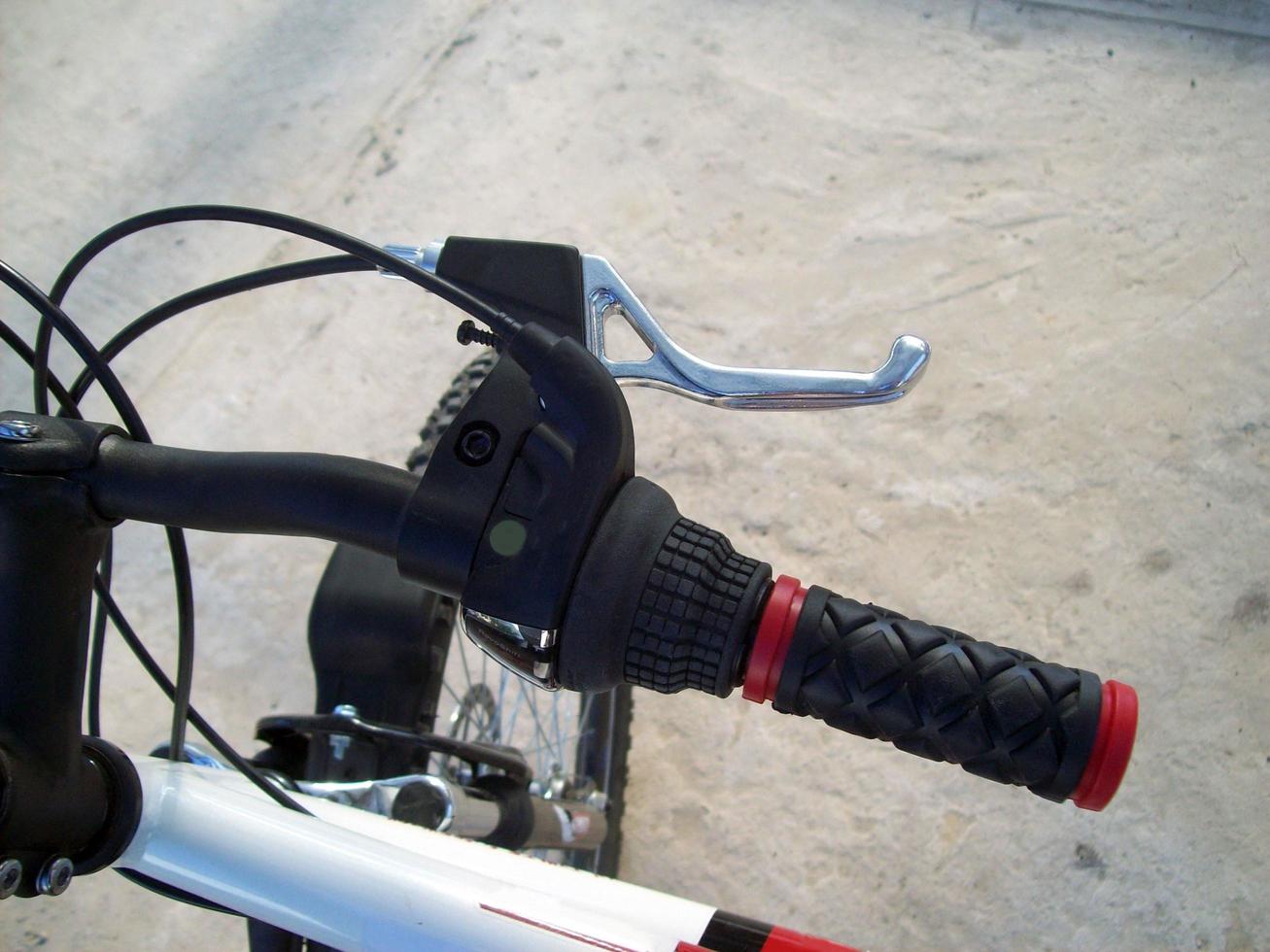 Road bike universal close-up in detail photo