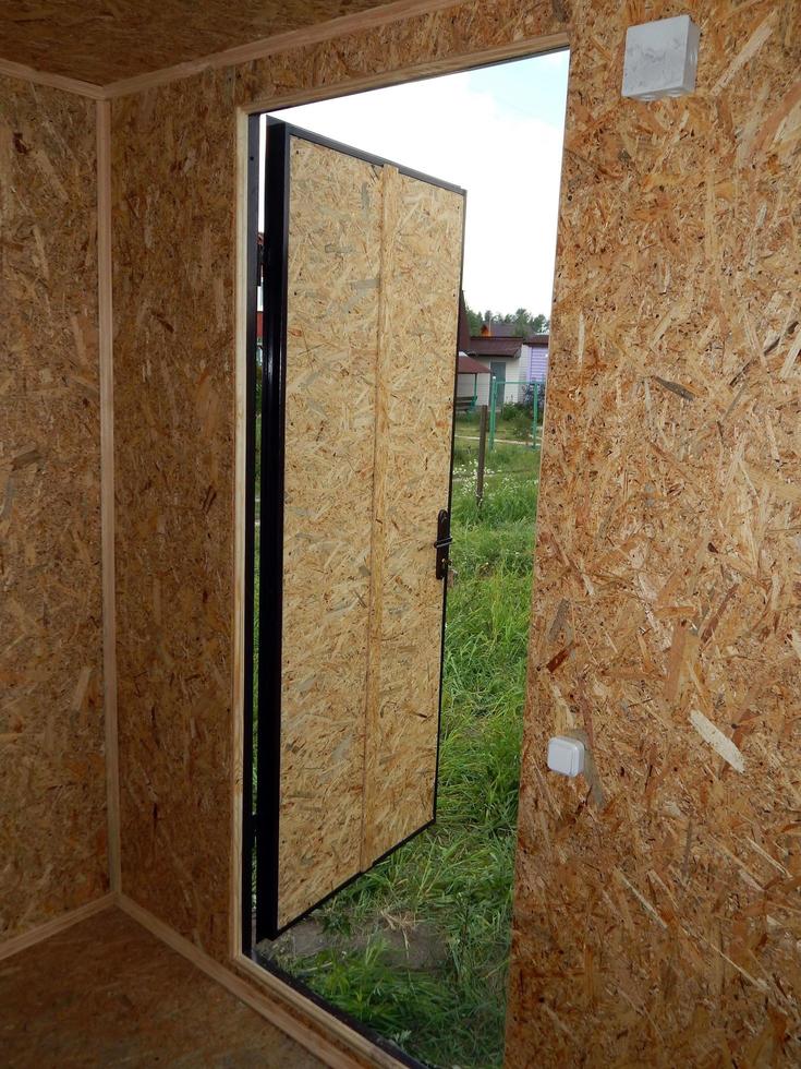 Building trolley cabins for cottages on the faucet photo