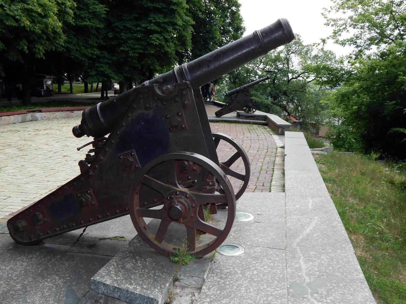 Sights of the cannon of Chernigov photo