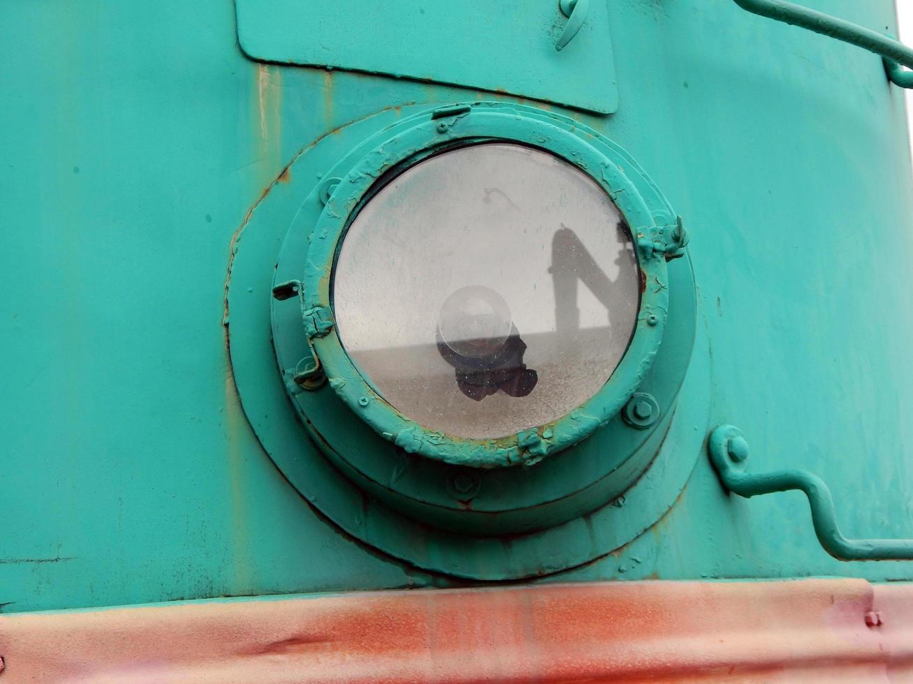 Railway transport details of locomotive, wagon photo
