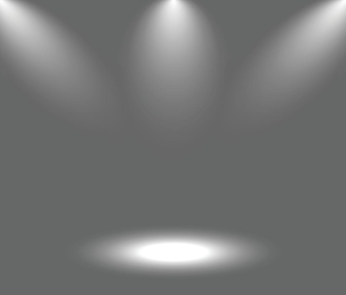 Empty studio room background. vector
