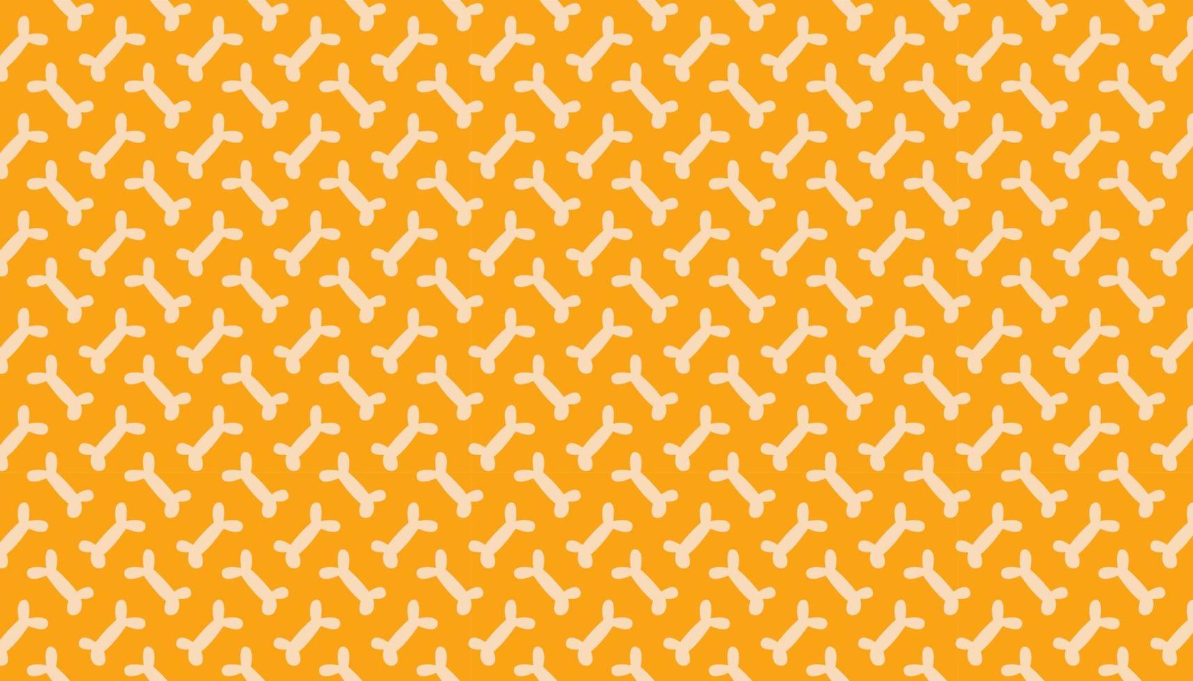 Bones pattern banner background wrapping packaging paper happy Halloween vector