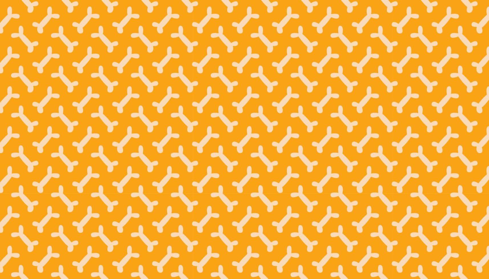 Bones pattern banner background wrapping packaging paper happy Halloween vector