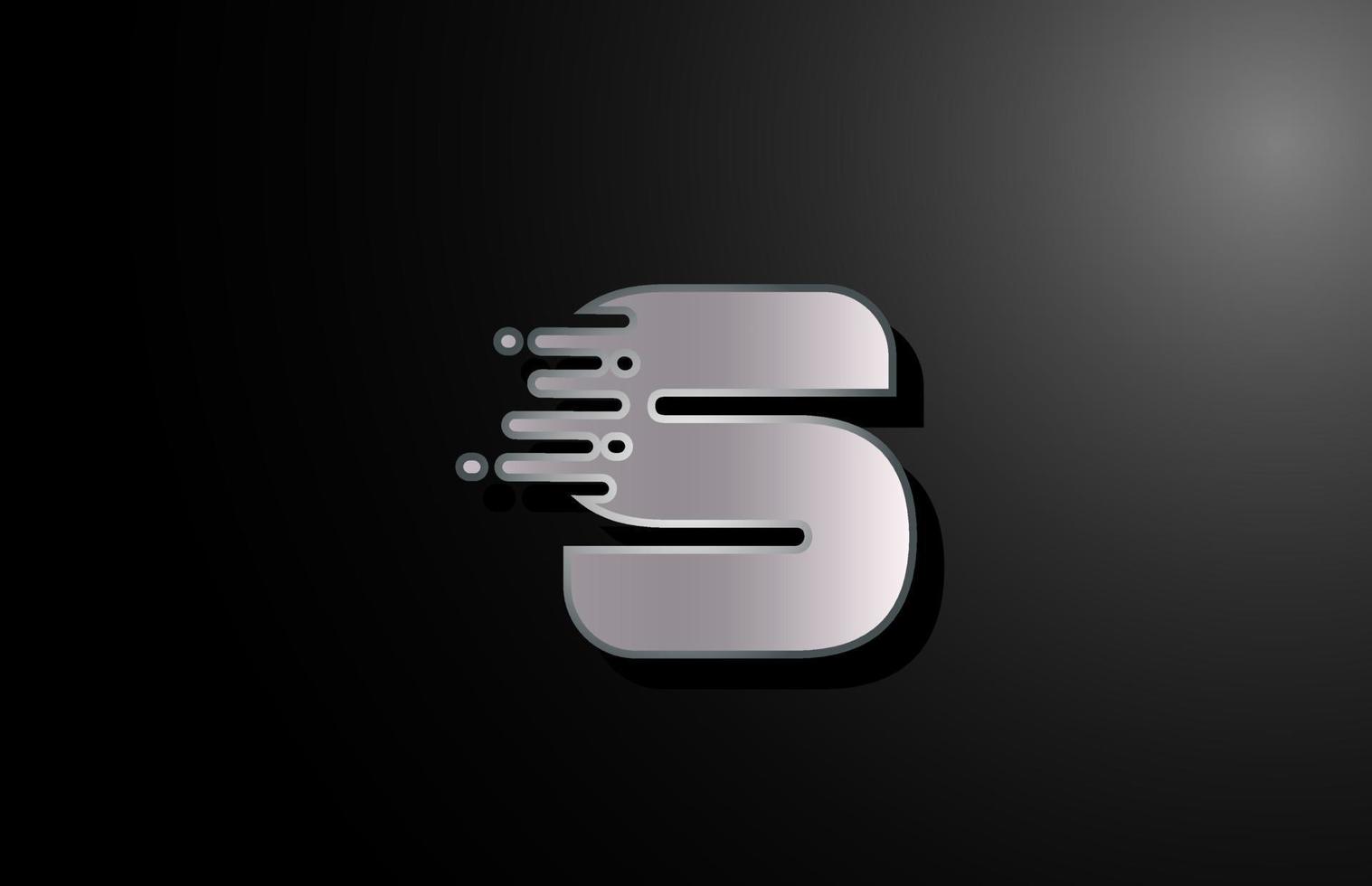 icono de logotipo de letra s para negocios y empresa vector