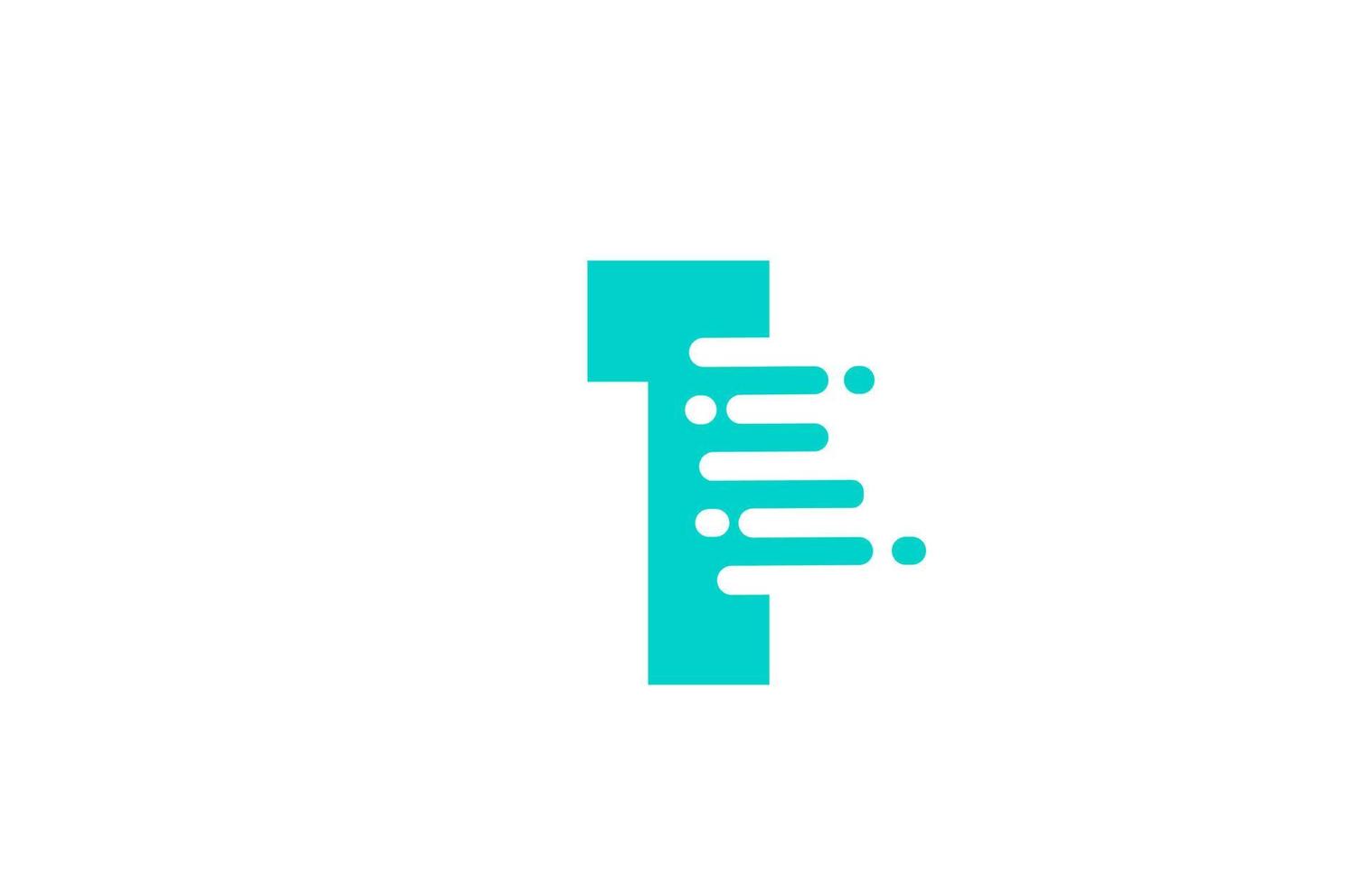 1 number logo icon for business and company vector