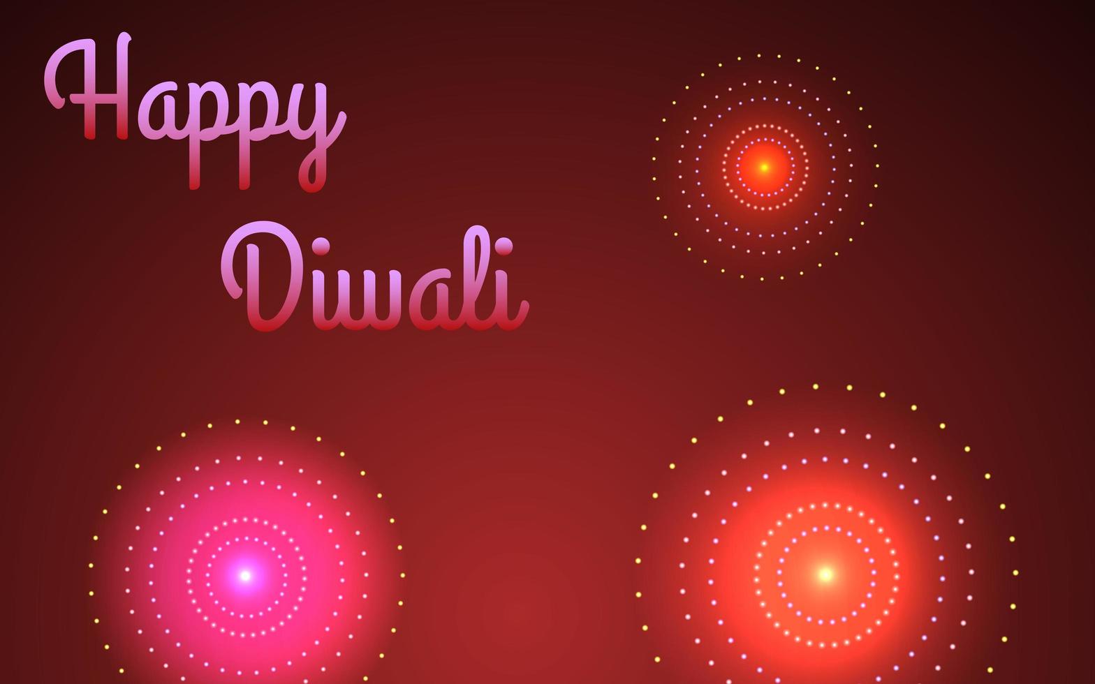 Happy diwali fire cracker vector illustration, Vector illustration of Fireworks. Diwali celebration vector illustration.