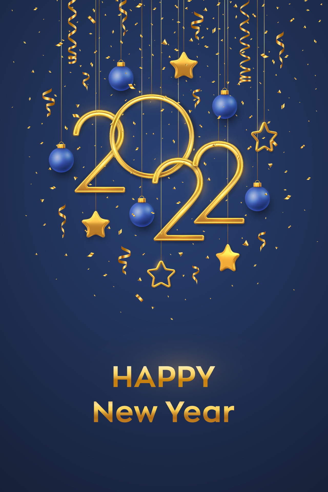 Số đúc mạ vàng 2022 treo trên nền màu xanh chúc mừng năm mới mang đến ý nghĩa may mắn và tài lộc cho gia đình ban. Hãy đến và xem hình ảnh để cảm nhận sự may mắn và thịnh vượng cùng với gam màu trầm lắng của đêm Tết.
