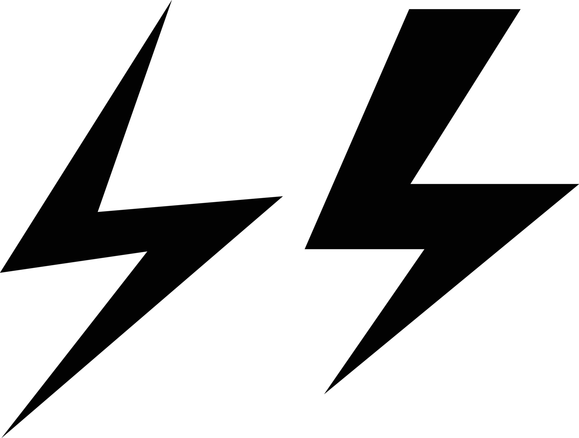 Lightning, energy, electricity, vector icon 3654165 Vector Art at Vecteezy