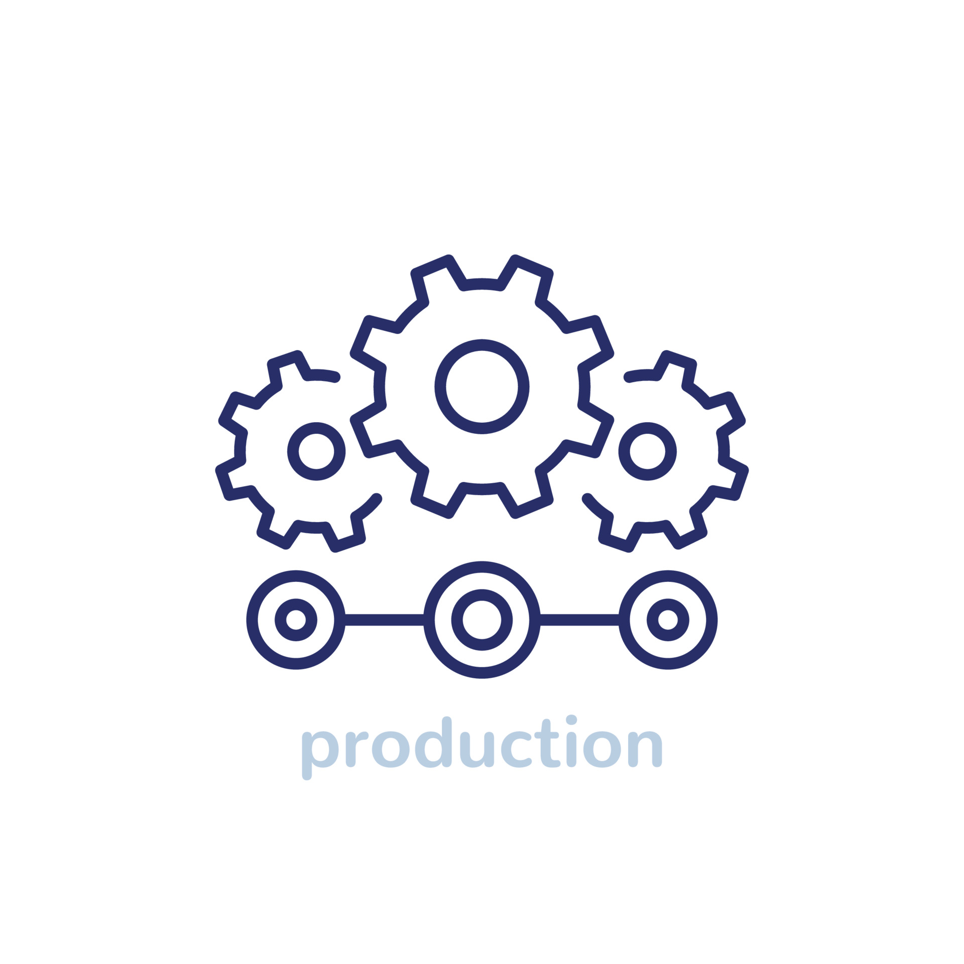 Manufacturing Process Icon