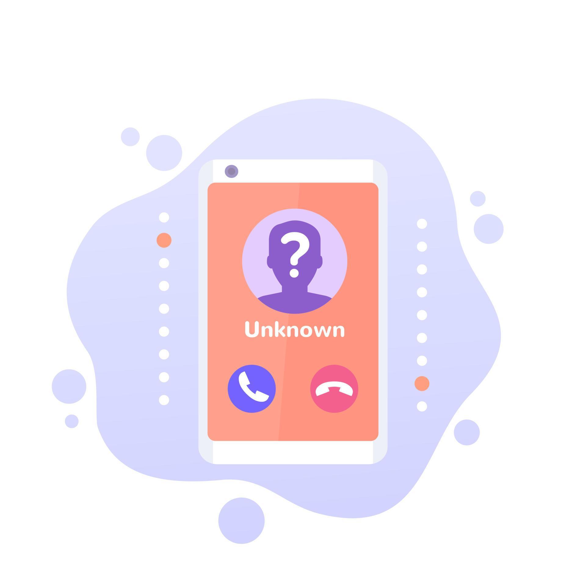 unknown caller, phone call vector icon 3658545 Vector Art at Vecteezy