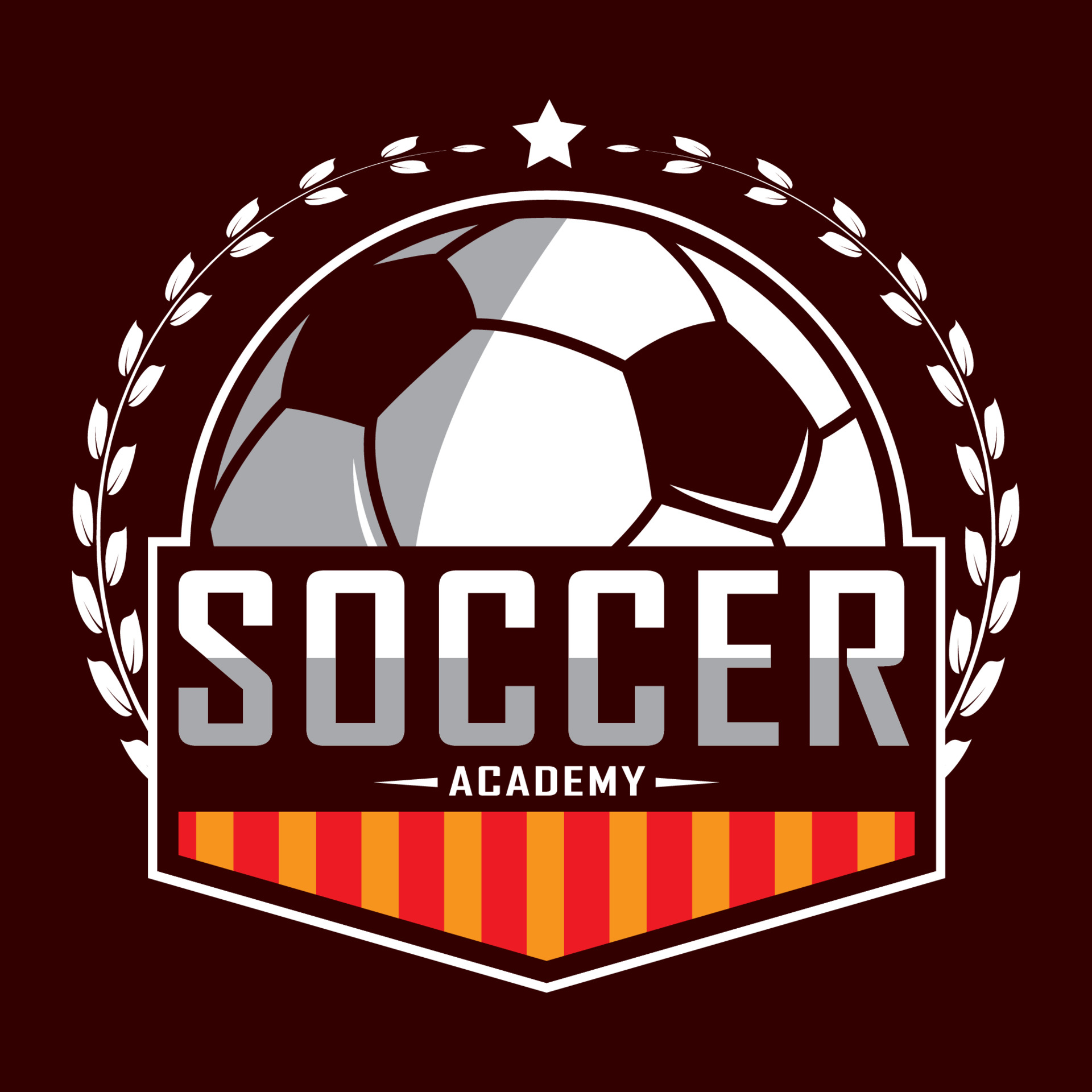 Soccer logo, America logo, Classic logo 3659357 Vector Art at Vecteezy