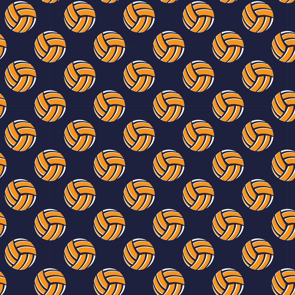 Seamless ball pattern concept Free Vector