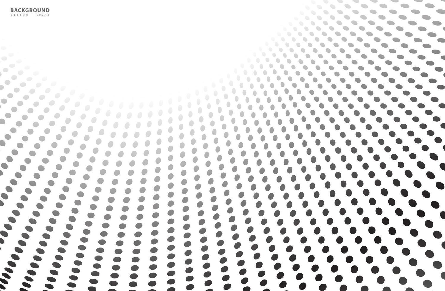 Abstract halftone dotted background. Futuristic grunge pattern, dot, wave. Modern optical pop art texture for posters, sites, business cards, cover, labels mock-up, vintage. - vector illustration
