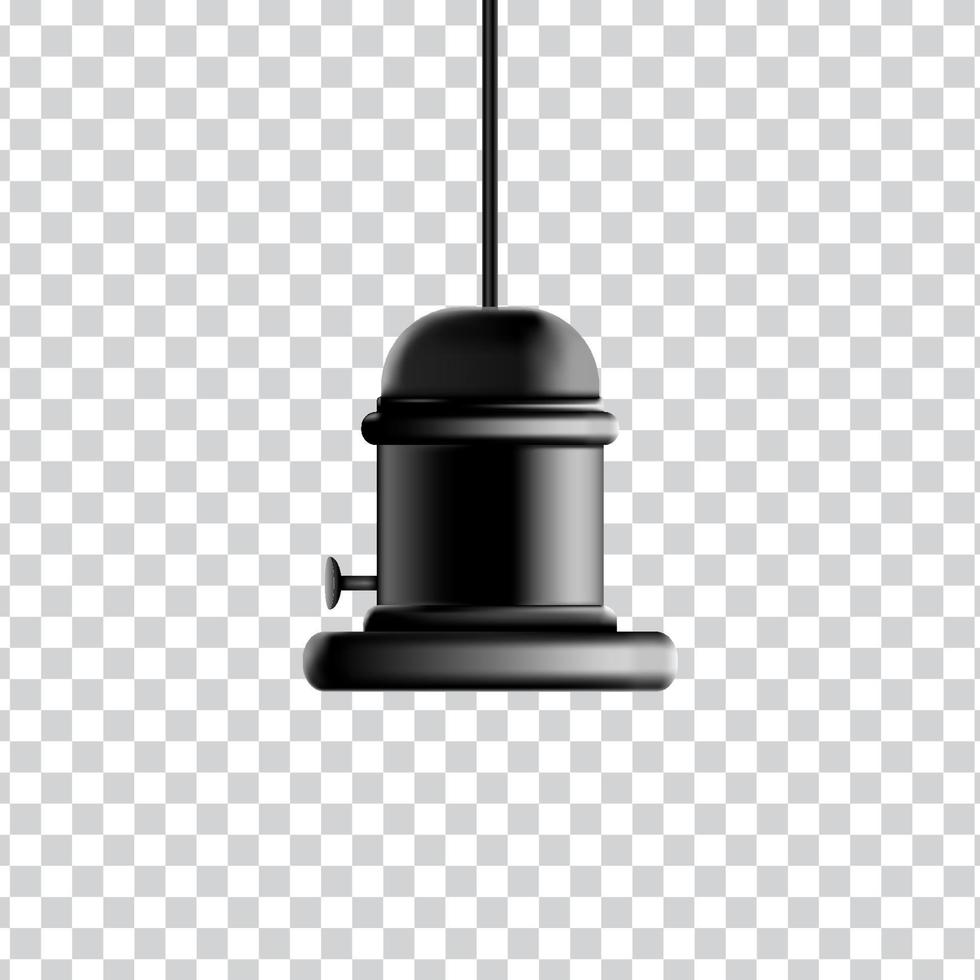 Lamp Holder vector illustration