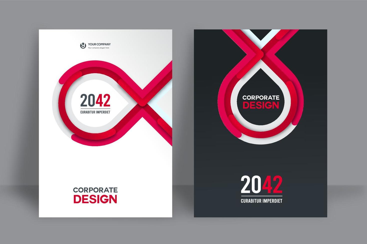 City Background Business Book Cover Design Template vector