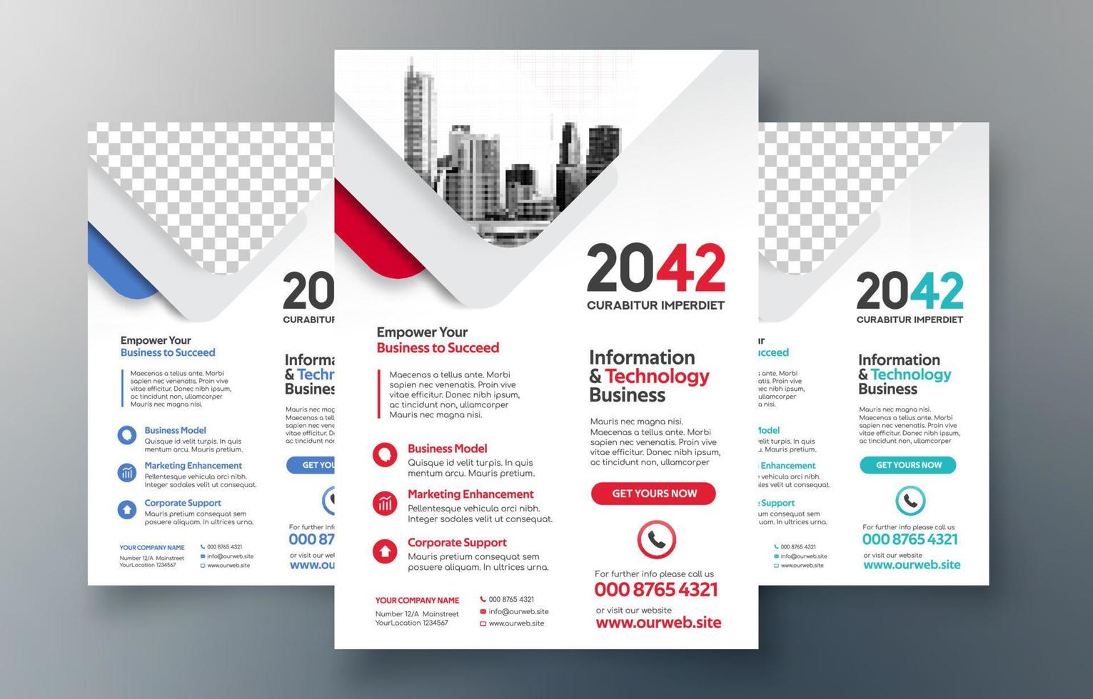 City Background Business Book Cover Design Template vector