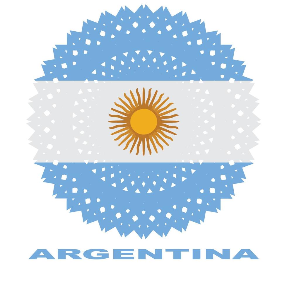 ornament the flags of the countries of the world in a modern style vector