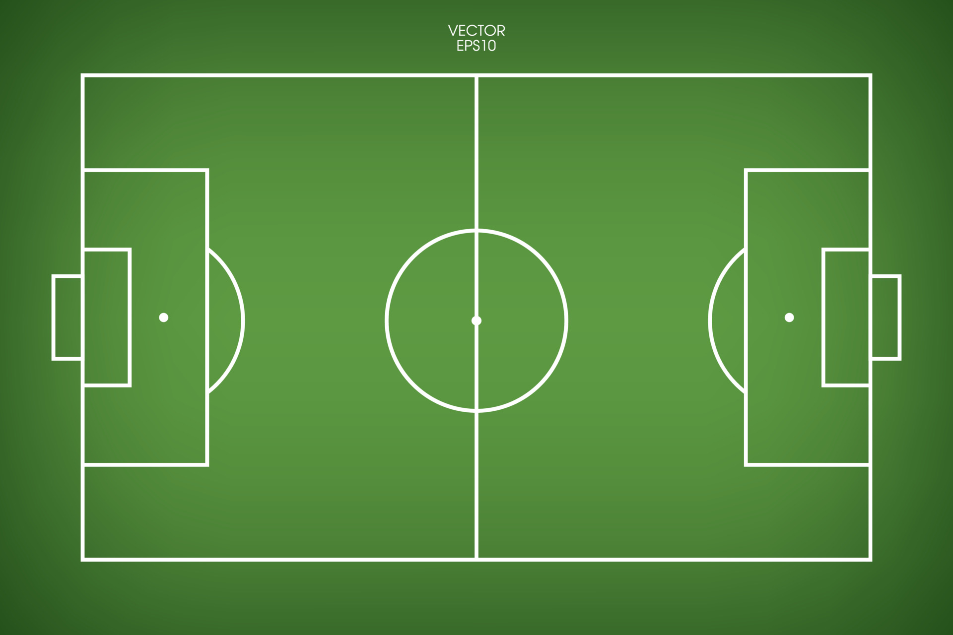 Football Field Or Soccer Field Background Green Grass Court For Create Soccer Game Vector Vector Art At Vecteezy