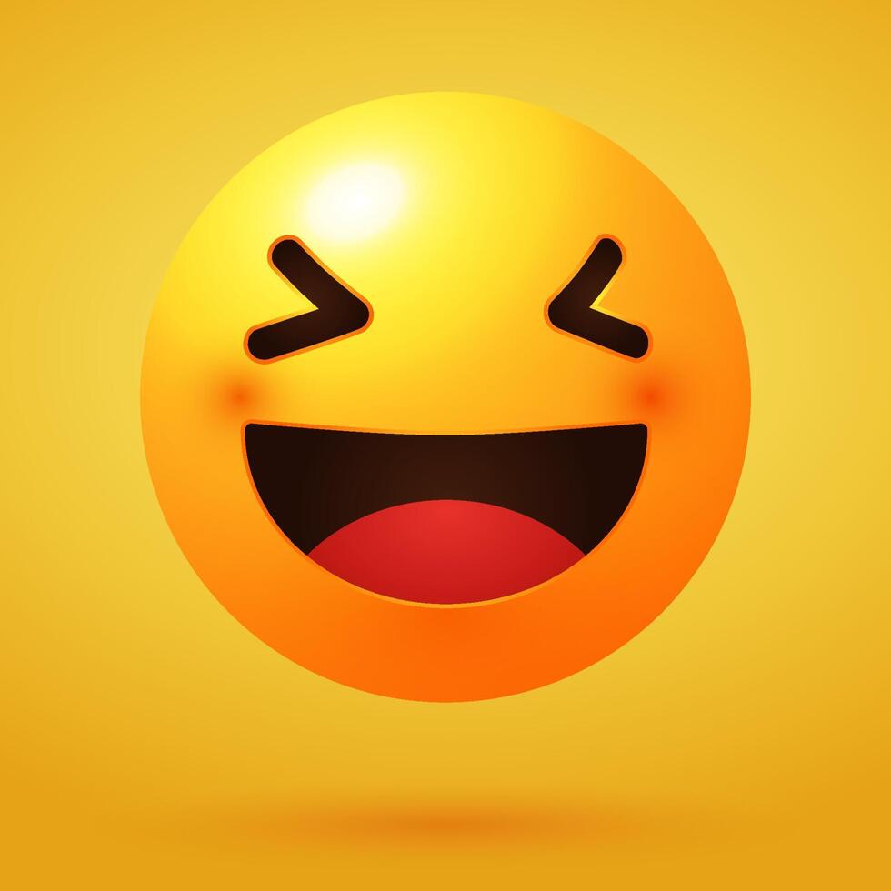 絵 no.8 (smile) happy smile emoticon expression 3660836 Vector Art at Vecteezy