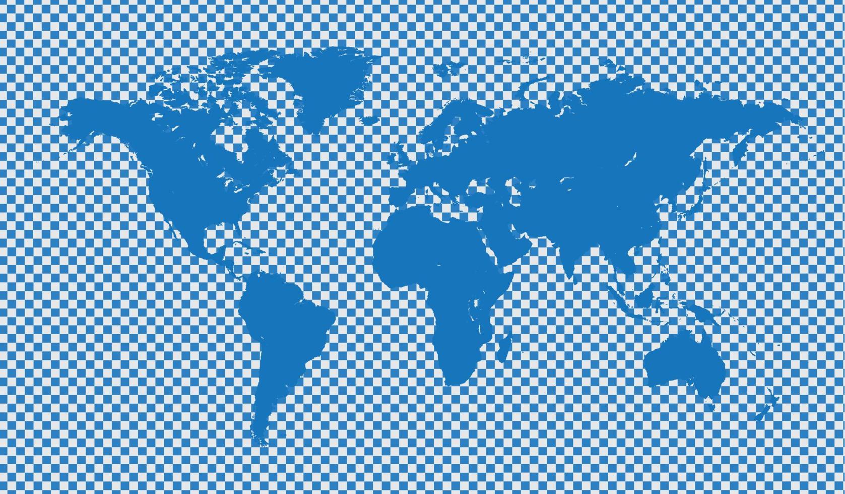 mapa del mundo degradado azul. ilustración vectorial eps10 vector