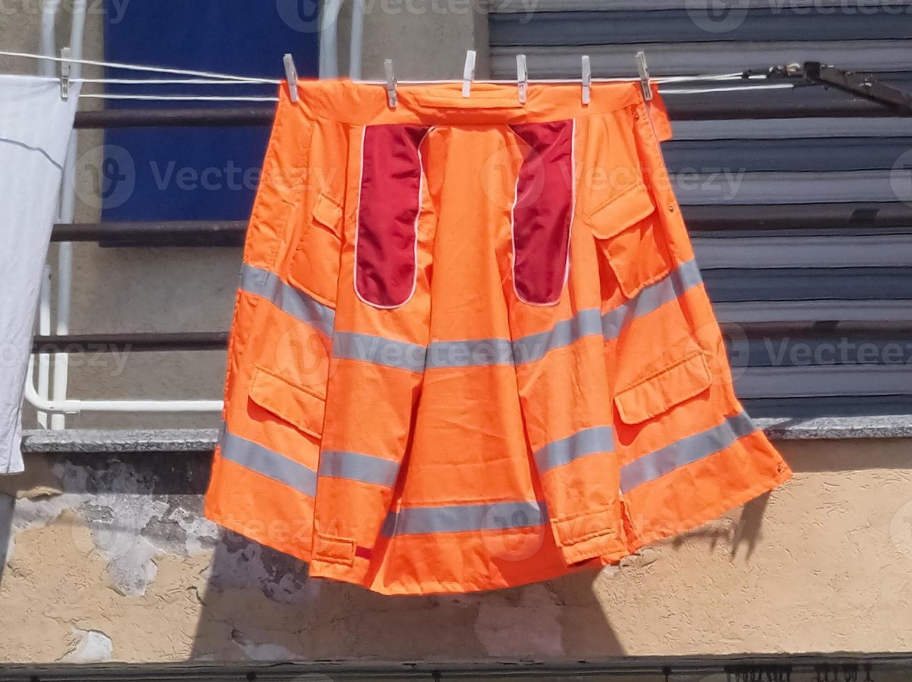 orange safety jackets photo