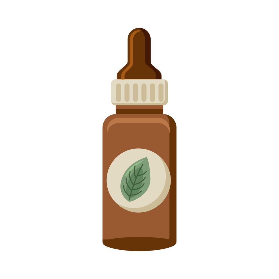 dropper alternative medicine vector