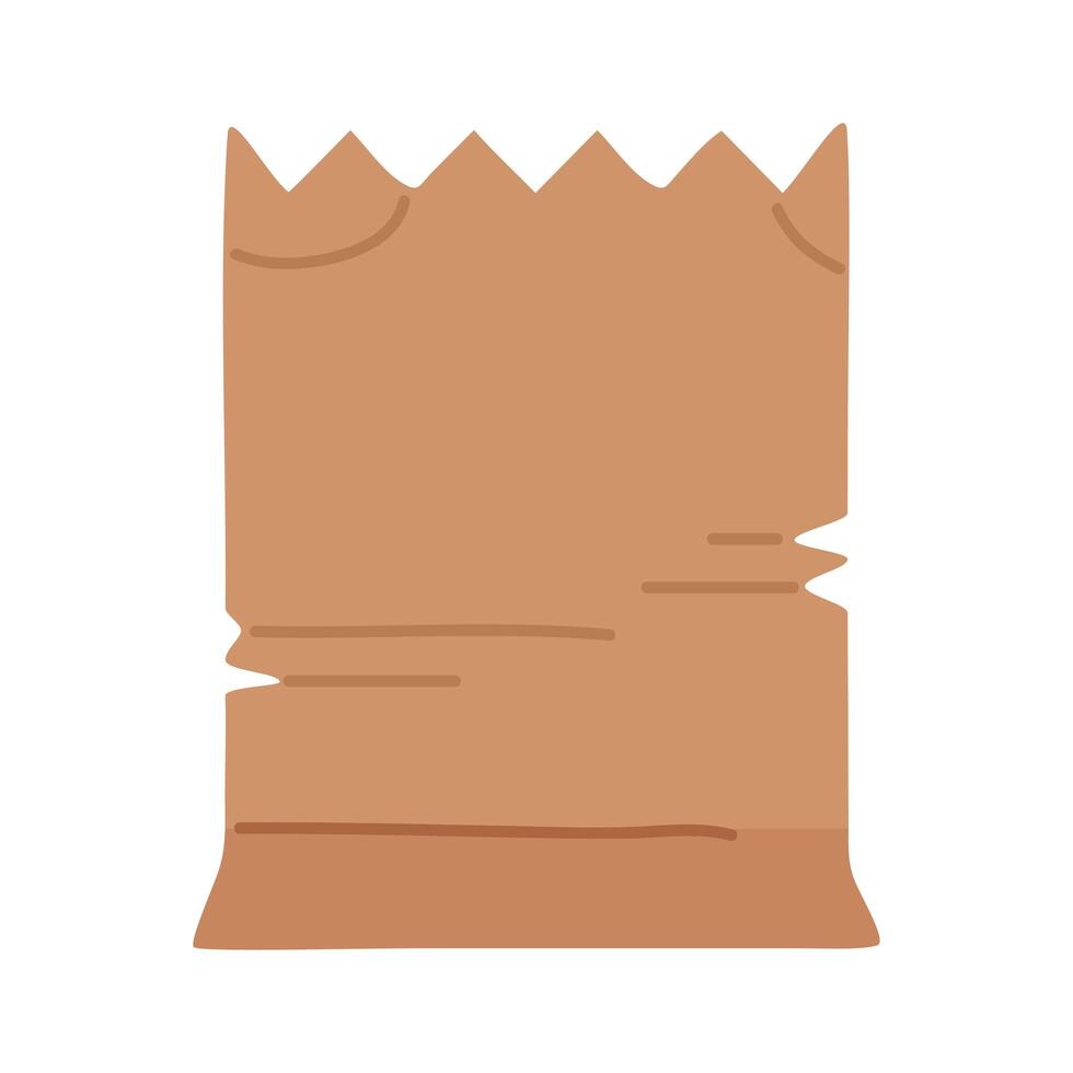 shopping paper bag vector