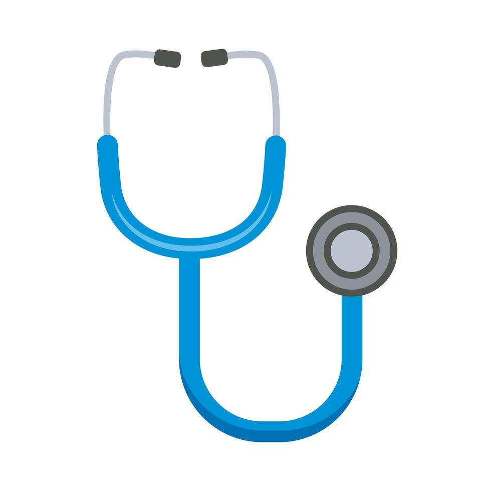 stethoscope medical icon vector