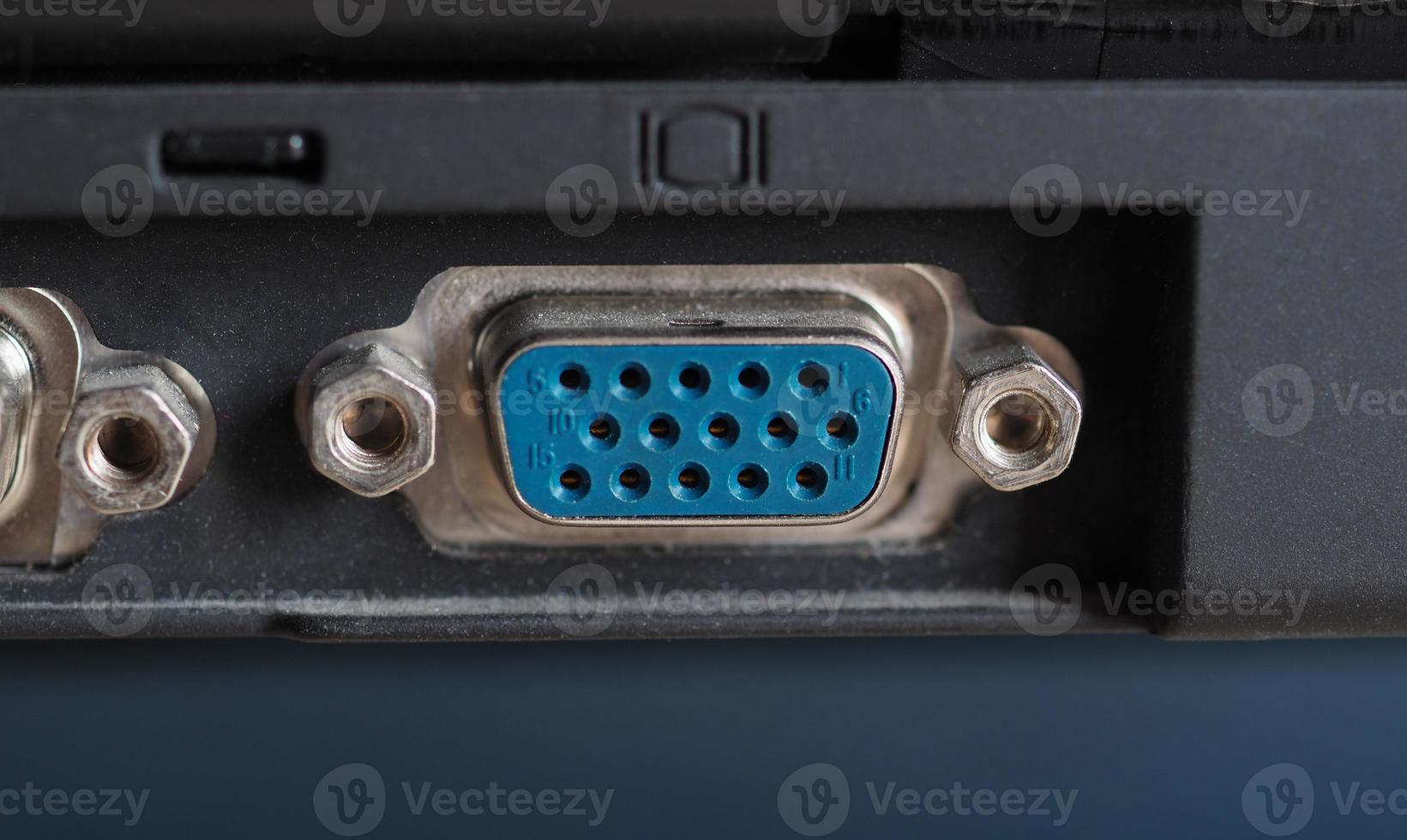 vga port on pc photo