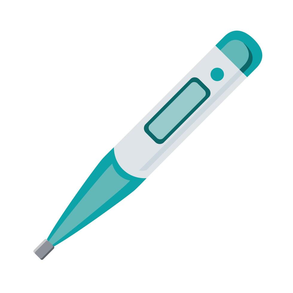 digital thermometer icon vector