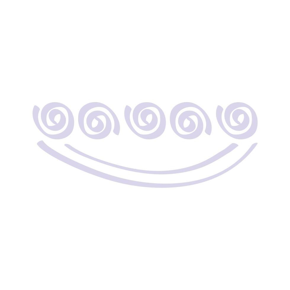 lilac spheres brush vector