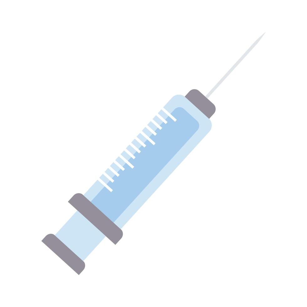 syringe injection icon vector
