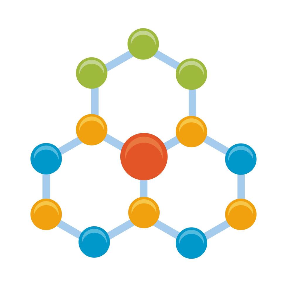 molecular structure laboratory vector