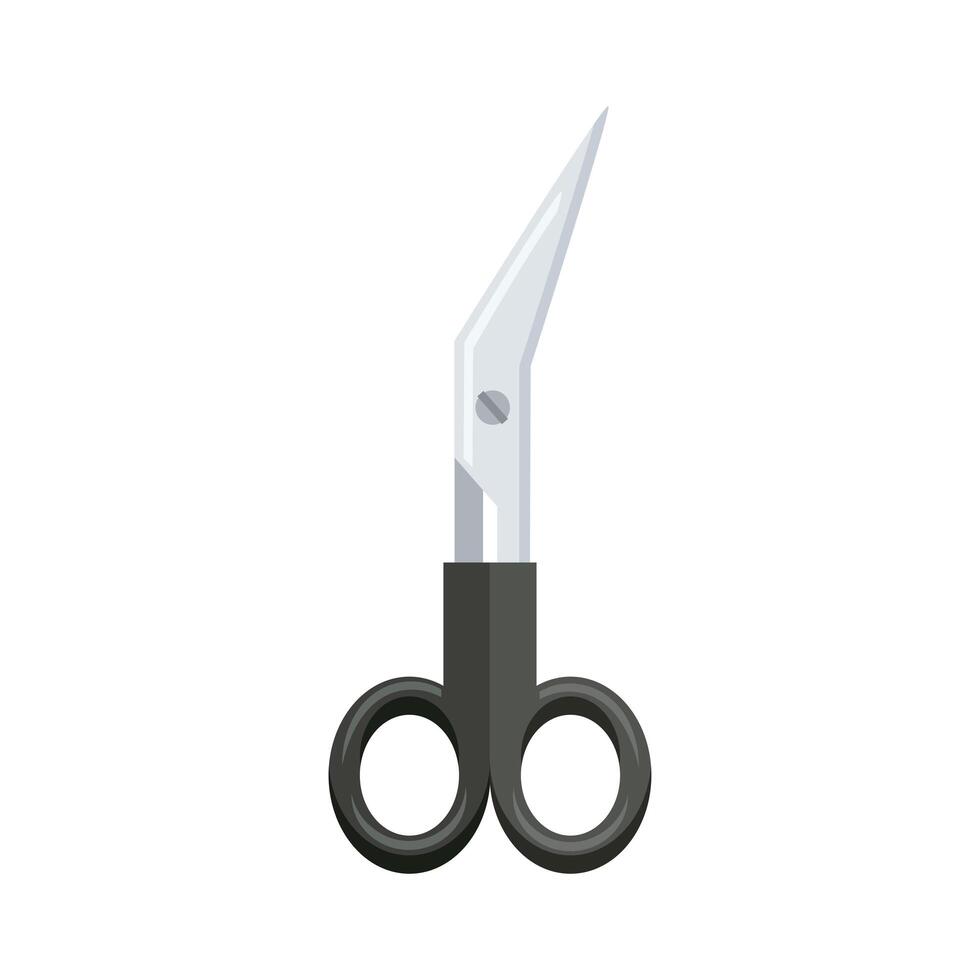 scissors medical tool vector