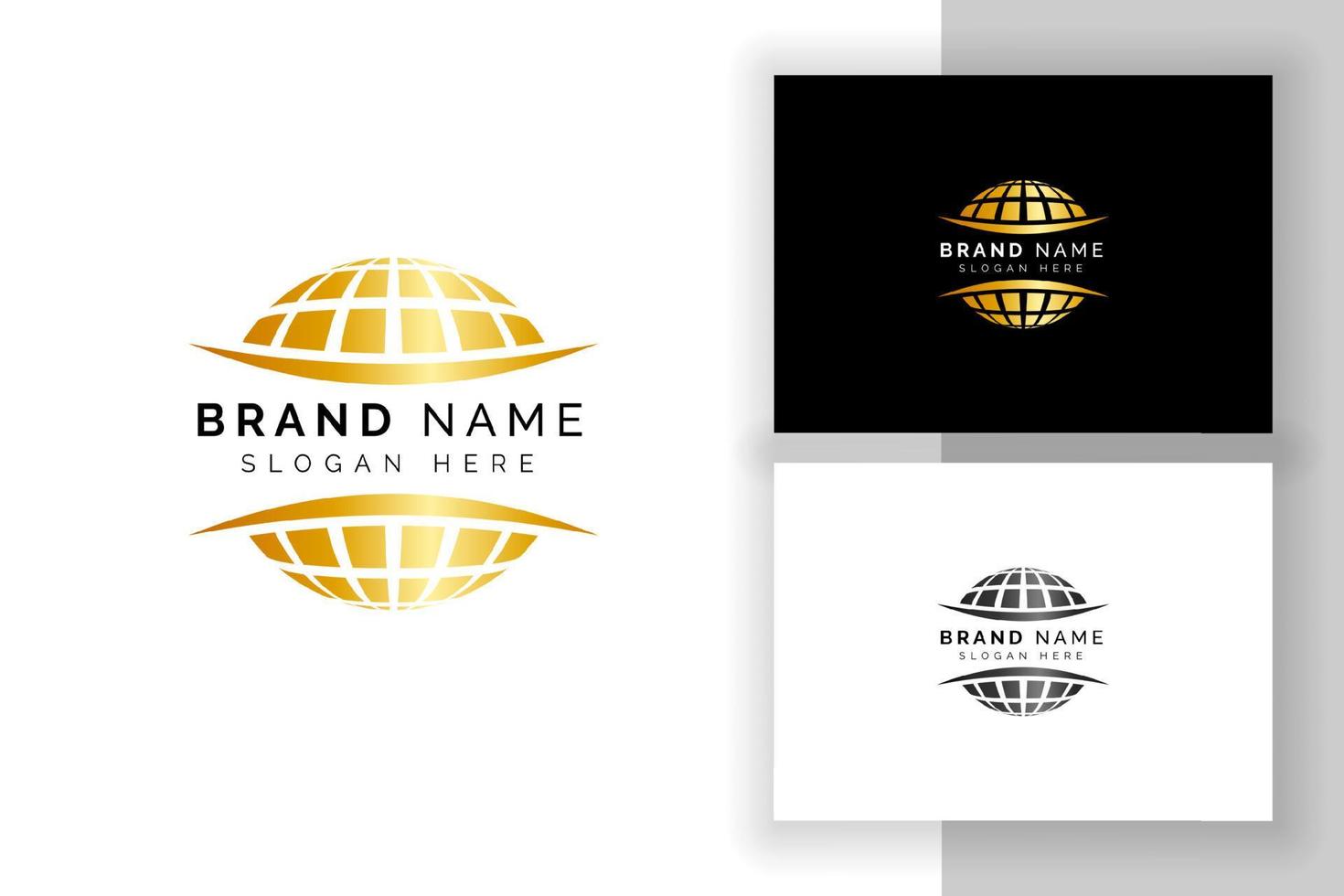 3D digital globe logo design. globe vector icon symbol designs